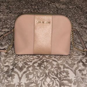 Michael Kors blush dome crossbody